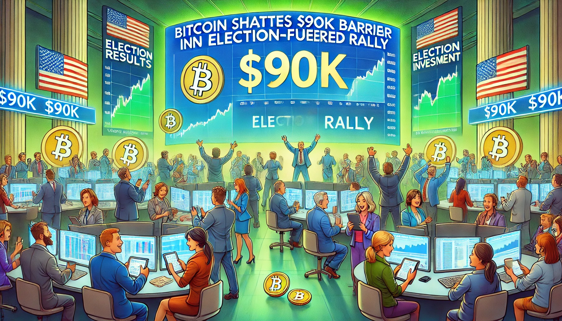 Bitcoin Shatters $90K Barrier in Trump-Fueled Rally